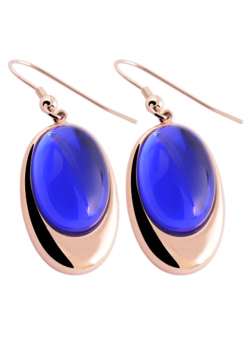 Adeliás Damen Ohrringe – Ohrhänger aus Edelstahl in gold