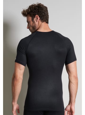 CECEBA Thermo T-Shirt Thermo Sport in schwarz-dunkel-uni