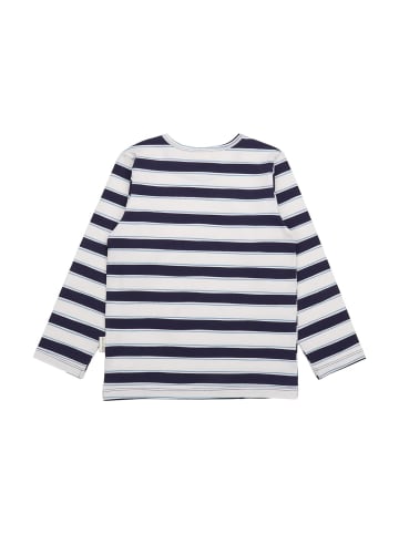 Walkiddy Langarmshirt Blue Lines-Shirt