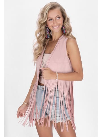 IZIA Women Vest in light rose