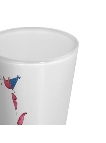 Mr. & Mrs. Panda Schnapsglas Einhorn Party ohne Spruch in Transparent