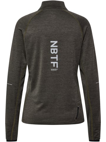 Newline Halbreißverschluss Sweatshirt Daumenlöcher Nwlpace Damen in BELUGA MELANGE