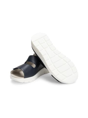 VITAFORM Softnappaleder Sandalen in marine