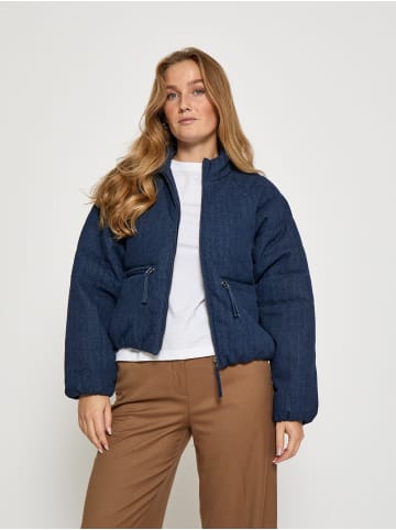 DESIRES Steppjacke in Dark Blue Rinse