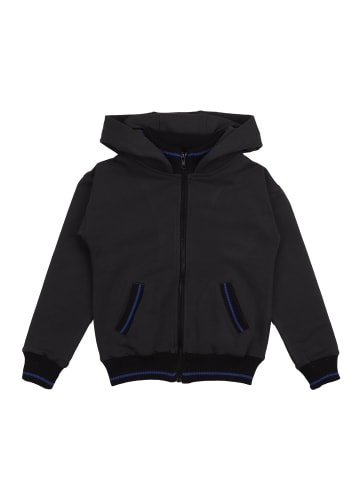 Walkiddy Sweatjacke Modern Antrasit 02-Sweat Jacket