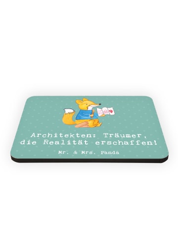 Mr. & Mrs. Panda Magnet Architekt Träumer mit Spruch in Meeresbrise