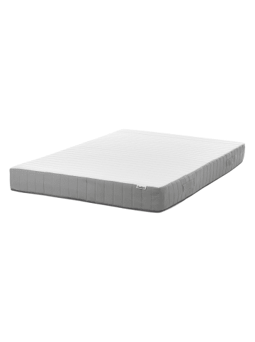 Beliani Matratze SPRINGY II in Weiß/Grau - (W) 140 x (H) 20 x (L) 200 cm