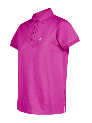 SCHIETWETTER Pique Polo-Shirt "Kaja", in fuchsia
