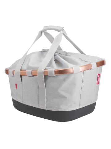 KLICKfix Bikebasket GT für Racktime in grau