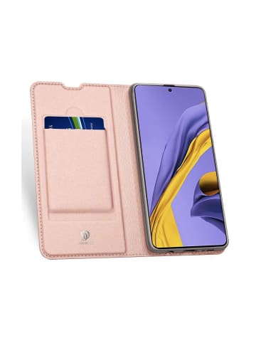 COFI 1453 Buch Tasche kompatibel mit SAMSUNG GALAXY A55 5G Rose in Rose