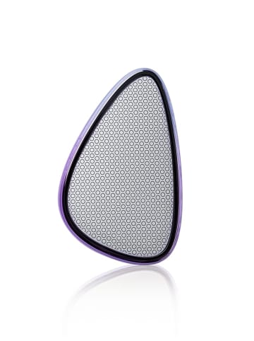 VITALmaxx Haarentferner Nano-Glas 7x10,5cm lila  lila