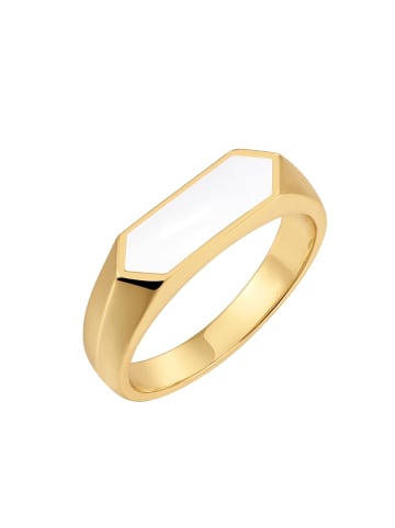 Glanzstücke München Ring aus Sterling Silber in gelbgold