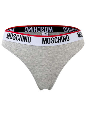 Moschino Slip 2er Pack in Grau