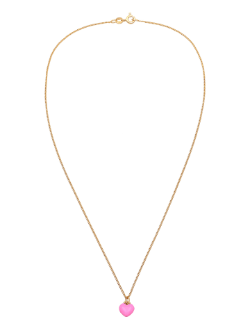 Elli Halskette 925 Sterling Silber Herz in Gold