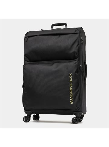 Mandarina Duck Zephyr 4 Rollen Trolley L 78 cm mit Dehnfalte in black