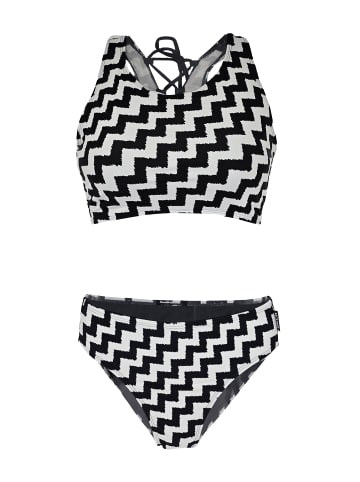 BECO the world of aquasports Bikini Black & White in schwarz-weiß