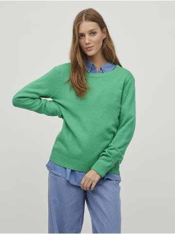 Vila Strickpullover in Kelly Green