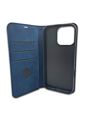 COFI 1453 TFO Smart Suede Kompatibel mit  iPhone 18 Pro / 17 Pro Marineblau in Marineblau