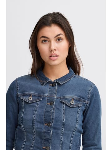 ICHI IHBILLY JA regular fit in Washed med. blue