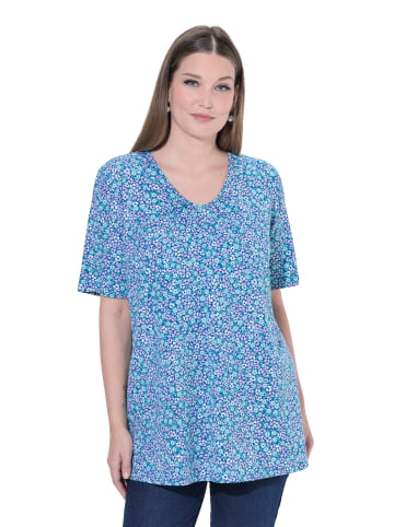 Ulla Popken Shirt in atlantik aqua