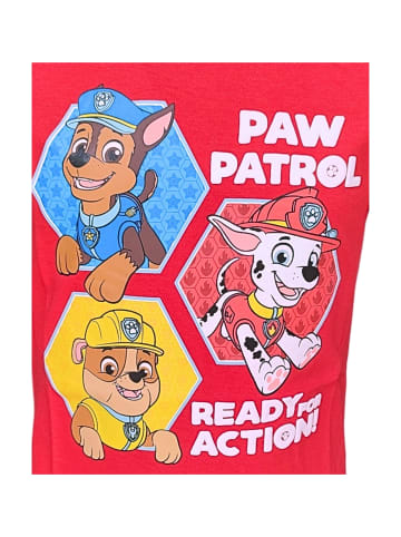 Paw Patrol 2er-Set:T-Shirt Paw Patrol  in Rot-Grau