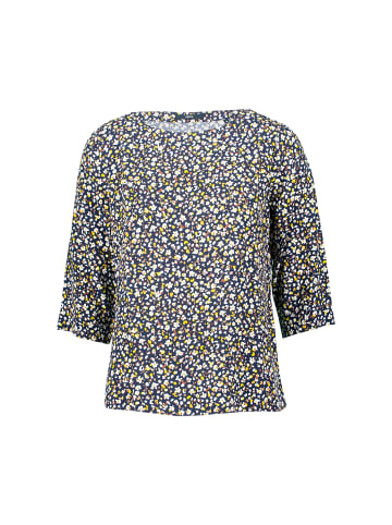 Zero  Bluse geblümt mit 3/4 Arm in BlackCream