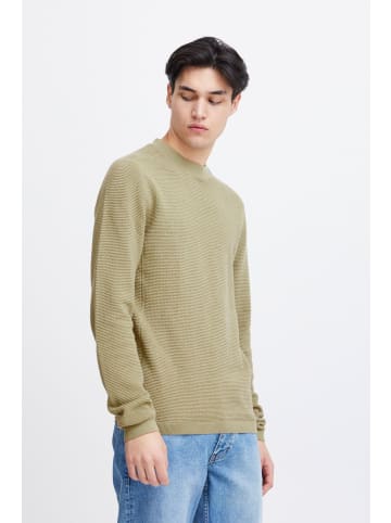 CASUAL FRIDAY Strickpullover CFKarl waffle crew neck knit 20504999 basic Strickpullover mit Struktur in Grün
