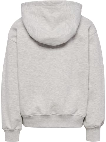 Hummel Kapuzenpullover Hmljr Boxy Kinder in LIGHT GREY MELANGE