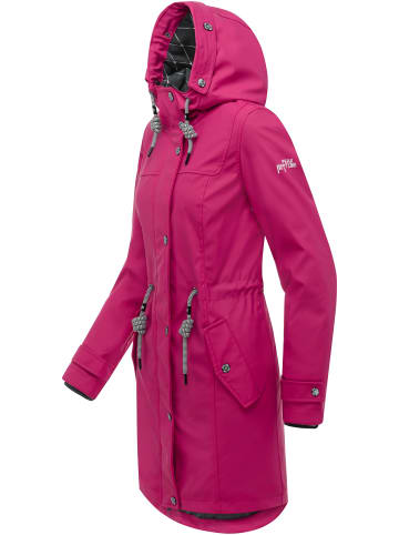 PEAK TIME Regenjacke L60042 in Sangria