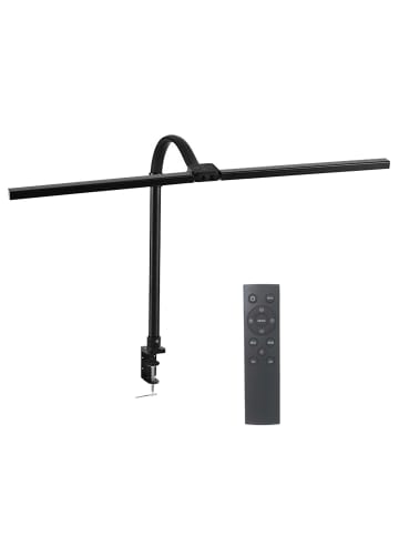 relaxdays Schreibtischlampe in Schwarz – 80 cm