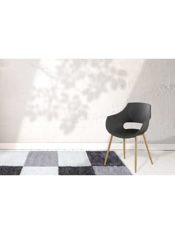 Kayoom Stuhl Alice 4erSet in schwarz