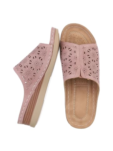 Ital-Design Sandale & Sandalette in Altrosa