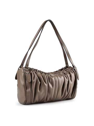 Liebeskind Berlin Faye Schultertasche M Leder 35 cm neutral grey