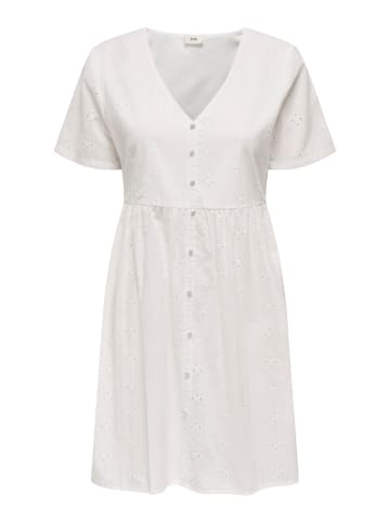 JDY Kleid in Cloud Dancer
