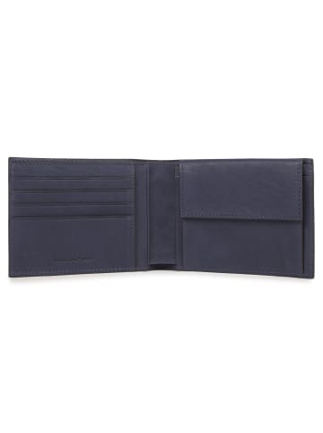 Piquadro Uomo Geldbörse Leder 12,5 cm in blue4