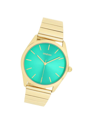 Oozoo Analog-Armbanduhr Oozoo Timepieces gold groß (ca. 40mm)
