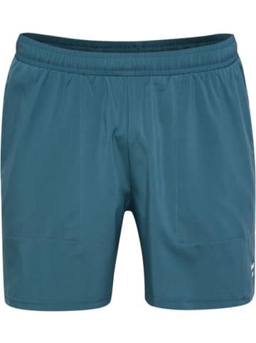 Hummel Short "Pulse Workout Shorts" in Blau