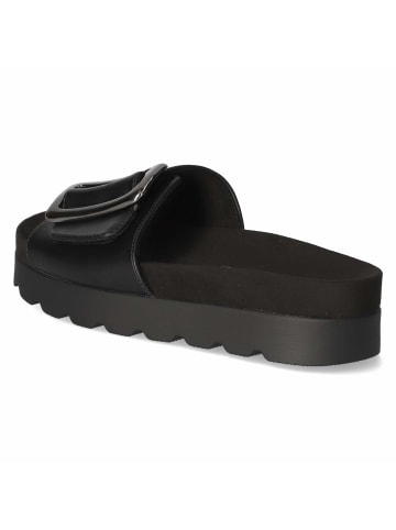 Tamaris Pantolette in schwarz