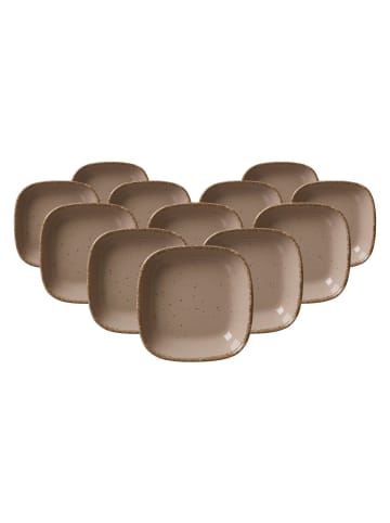 Ritzenhoff & Breker 12er Set Dipschalen Casa ø 9 cm in Grau