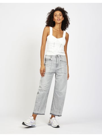GANG JEANS 94ODINA - O-Shape Fit in Light Grey Wash