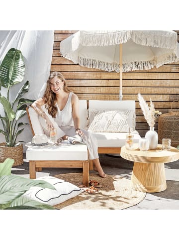 home24 Loungesessel LEXI in Wollweiß