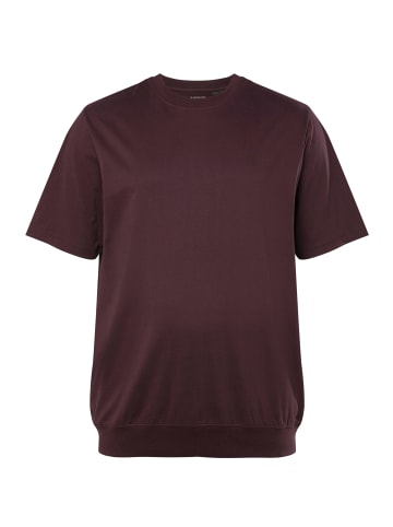 JP1880 Kurzarm T-Shirt in aubergine