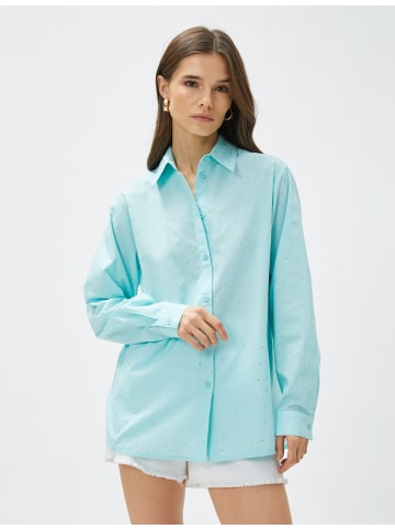 KOTON Shirt in Blau