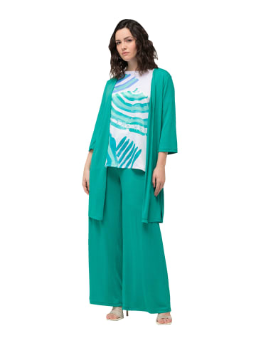 Ulla Popken Shirtjacke in türkis