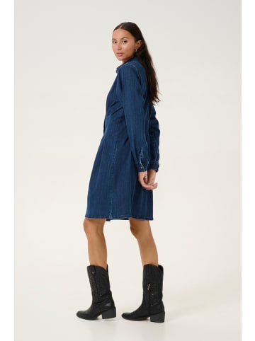Kaffe Kleid KAlea Tight fit in Dark Blue Denim