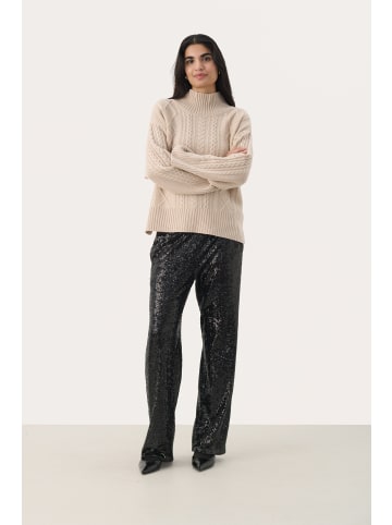 PART TWO Strickpullover DenalisPW Lockere Passform in French Oak Melange