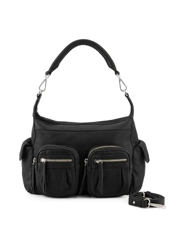 FREDs BRUDER Pocket Play Schultertasche Leder 35 cm black