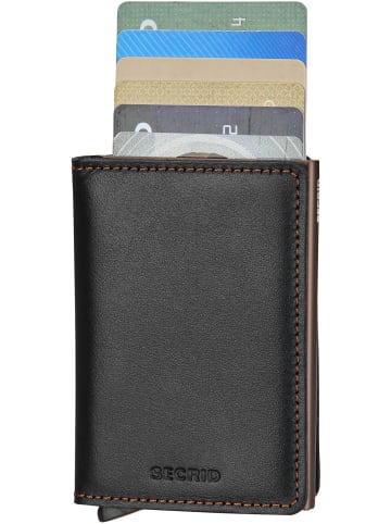 Secrid Geldbörse Slimwallet Original in Black-Brown