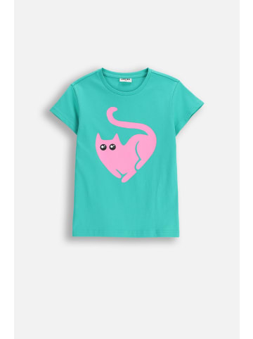 MOKIDA T-shirt aus Baumwolle mit kurzem Ärmel in grün