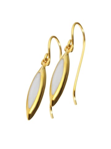 Adeliás Damen Ohrringe aus Edelstahl in gold